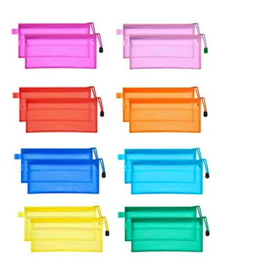 50 Pieces Zip Plastic Envelopes File Bag Bill Bag Pencil Case Letter Size 5 50 Pieces Zip Plastic Envelopes File Bag Bill Bag Pencil Case Letter Size 5